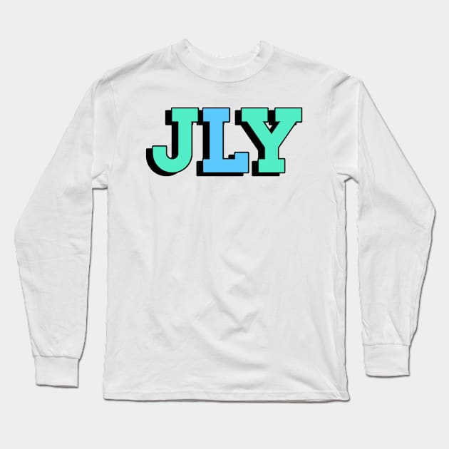 jesus loves you (JLY) Long Sleeve T-Shirt by mansinone3